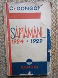 Saptamani ... 1924 - 1929 - G. Congopol