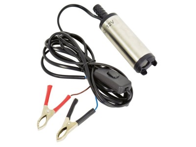 Pompa transfer lichid submersibila Carpoint electrica 12V , 8500/min , 12L/min cu filtru foto