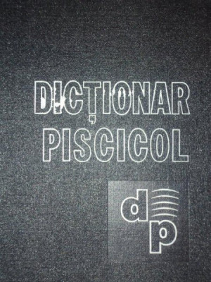 DICTIONAR PISCICOL 1978 foto