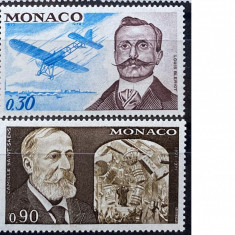 PC113 - Monaco 1972 Aniversari/ Personalitati, 2 serii MNH, 2v