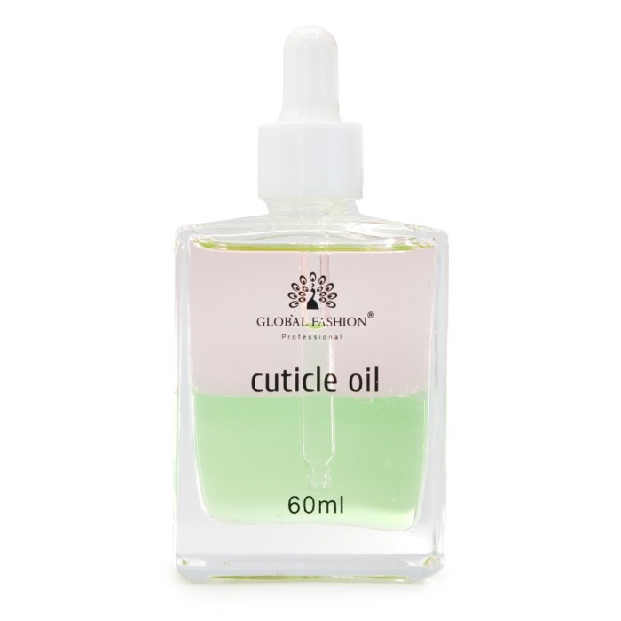 Ulei de unghii bifazic aromă căpșuni, pentru &icirc;ntărirea unghiilor uscate, Global Fashion, 60 ml
