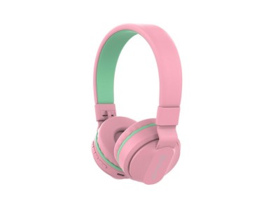 Casti Over-Ear Bluetooth Tellur Buddy, roz foto