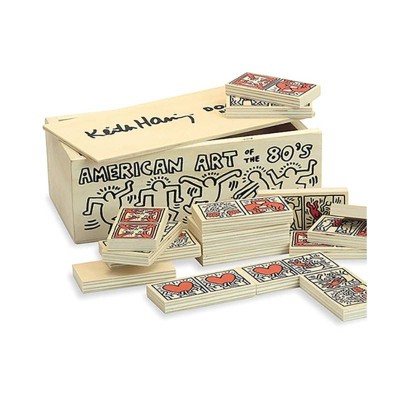 Vilac Domino Keith Haring - Jucarie Educativa si distractiva pentru copii foto