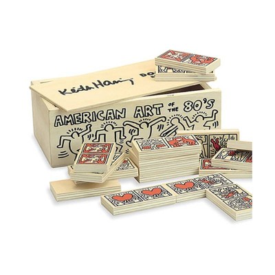 Domino Keith Haring foto