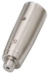 Adaptor XLR tata - RCA mama Stage Line NTA-114 foto