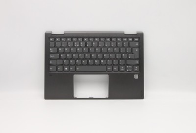 Carcasa superioara cu tastatura palmrest Laptop, Lenovo, Yoga 720-13IKB Type 80X6, 81C3, 5CB0N67813, EC1YJ000A00, AM1YJ000B00, AM1YJ000600, iluminata, foto