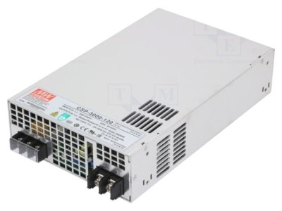 MEAN WELL Alimentator pulsatoriu modular programabil pentru &amp;icirc;ncastrare 3kW 120V DC foto