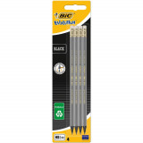 Bic Set Creioane Grafit Eco Evolution Black Cu Radiera 4 Buc 32510478