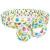 Set piscina gonflabila pentru copii, + Colac + Minge, Intex 59469, 132 x 28 cm, Multicolor