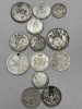 LOT 13 MONEDE ARGINT - Necuratate - Din Diferite Tari - 185g. - Doar 10.5 lei/gr !, Europa