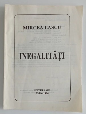 Mircea Lascu - Inegalitati foto