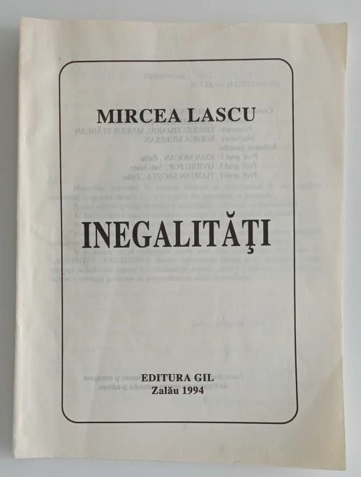 Mircea Lascu - Inegalitati