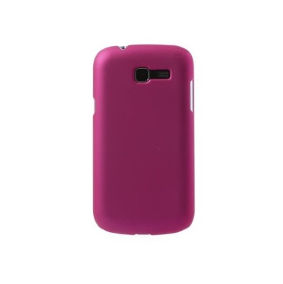 Husa tip capac roz trandafiriu satinat pentru Samsung Galaxy Trend Lite S7390 / Galaxy Trend Lite Duos S7392 foto