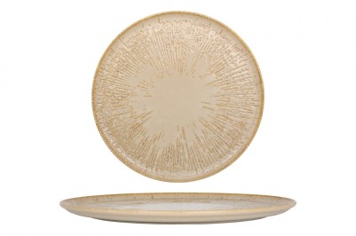 Bonna Farfurie cu pizza - Sand Snell - Por&amp;Aring;&amp;pound;elan - 32 cm - set de 2 foto