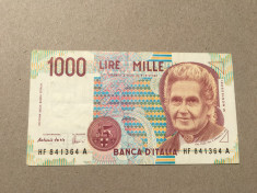 Italia 1000 Lire 1990 foto