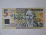 Suedia 5 Kronor 2017 UNC,bancnotă specimen emisiune privată ediție limitată