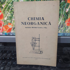 Chimie neorganică, manual pentru clasa a VII-a, București 1957, 114