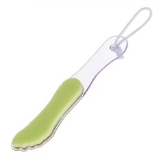 Pilă Călc&acirc;ie, Model Formă Talpă, M&acirc;ner Plastic Transparent, Lungime 22.5cm