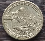 (M1512) MONEDA ANGLIA - 1 POUND 2004, SCOTIA - PODUL FEROVIAR FORTH
