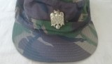 M1 6 - Sapca militara - cu emblema metalica - mozaic