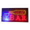 Panou luminos, 50 x 26 x 2.5 cm, LED, mesaj Bar