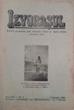 Izvorasul. Revista de muzica, arta nationala, folklor si teatru satesc. Anul XXI, nr. 2/februarie 1940