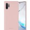 Huse silicon cu microfibra interior Samsung Note 10 Plus , Note 10+ , Roz