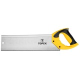 Fierastrau cu lama lata Topex 350 mm, 13 TPI, pentru taieri precise