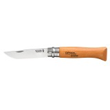Cutit de buzunar N&deg;09, otel carbon, 9cm, &quot;Carbone&quot; - Opinel