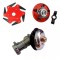 Angrenaj unghiular pentru motocoasa cu 7 caneluri (dinti), 28 mm, cap rotativ motocositoare ,Disc plivit 2 in 1,Disc 6 lame ,Set 3 piese