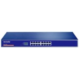 Switch 16 port-uri 10/100/1000 Mbps Gigabit, carcasa metalica, Tenda