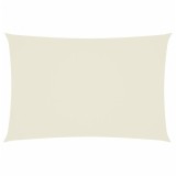 Cumpara ieftin Parasolar din tesatura oxford, dreptunghiular, 2 x 4 m, crem