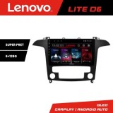 Navigatie Ford S-Max 2008-2012 Lenovo Kit-003 8 core 6+128 GB Android Waze USB Navigatie Internet Youtube Radio CarStore Technology