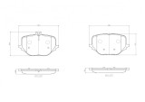 BREMBO P 50 170 PRIME LINE set placute frana,frana disc