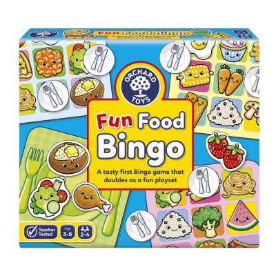 Joc Educativ Bingo Distractiv cu Alimente foto