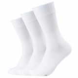 șosete Skechers 3pk Men&#039;s Basic Socks SK41007-1000 alb, 39-42, 43-46