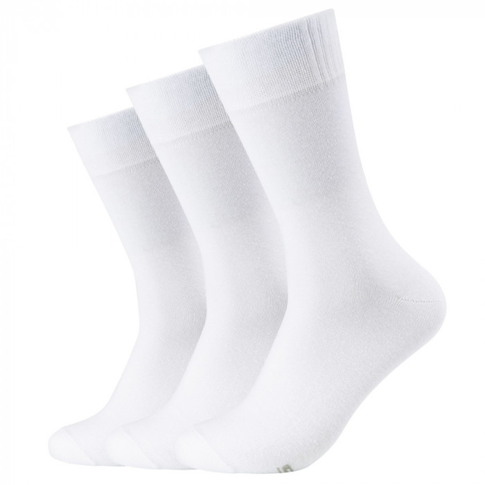 șosete Skechers 3pk Men&#039;s Basic Socks SK41007-1000 alb