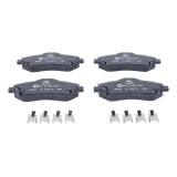 Placute frana fata Ate, Chrysler Grand Voyager V (Rt), 10.2007-, Fiat Freemont 2011-, Pentru Vehicule Cu Asb