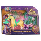 Set papusa Ava si unicornul Leaf, Unicorn Academy, 6072051