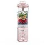 Blender portabil Ninja Blast Max BC251EUPK, tehnologie PowerBlast pentru zdrobire gheata, acumulator 13.3V, pana la 25 de utilizari, 570 ml, programe