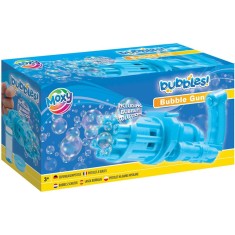 Pistol pentru baloane de sapun Bubble Shooter cu 50 ml solutie inclusa Moxy GR600041