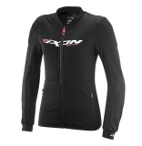 Cumpara ieftin Geaca (jacheta) tip armura motociclete femei Racing/Roadster Ixon vara model Arma LS culoare: negru/alb/roz (geaca tip armura) XXXL