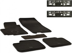 Set Covorase Auto Cauciuc Umbrella Pentru Suzuki Swift (2005-) , 5 Pcs + Suport Numar Inmatriculare Mega Drive Simplu Set 2 Buc