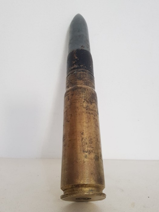 Proiectil vintage, de artilerie antiaeriana, german WWII