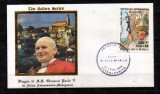Plic Prima Zi FDC Madagascar 1989 Vizita Papei Ioan Paul al II-lea Antananarivo - A688