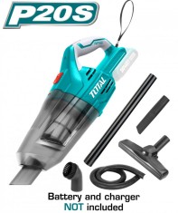 TOTAL - Aspirator 0.7L - 6.0KPa - Li-Ion - 20V - MTO-TVLI2001 foto