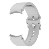 Cumpara ieftin Curea din silicon 20 mm, marca THD pentru Samsung Galaxy Watch 4 Classic 46 mm/42 mm si Samsung Galaxy Watch 4 44 mm/40 mm, culoarea gri