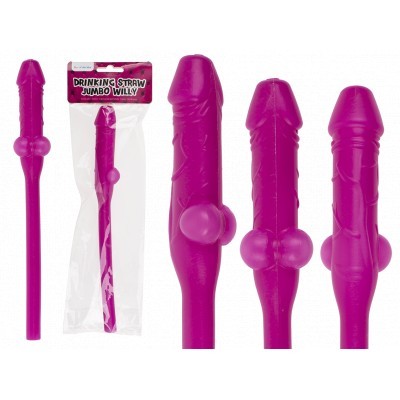 Drinking Straw, Jumbo Willy, 28 cm foto