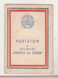 Bnk div Carnet - Purtator al insignei Prieten al cartii