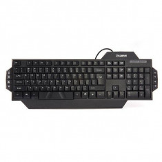 Tastatura Zalman ZM-K350M USB Multimedia Negru foto